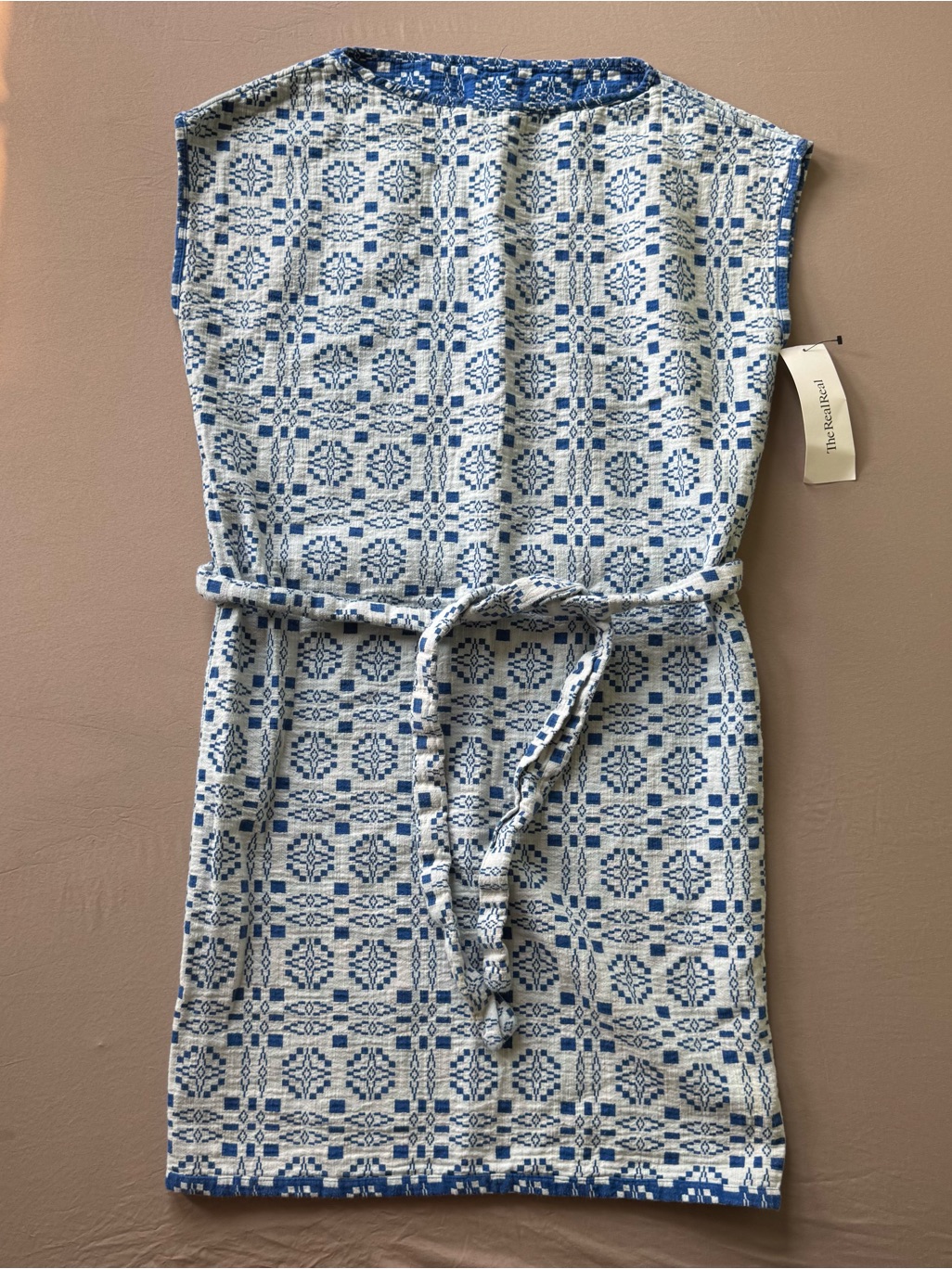 Scandinavian Batik Reversible Woven Shift Dress